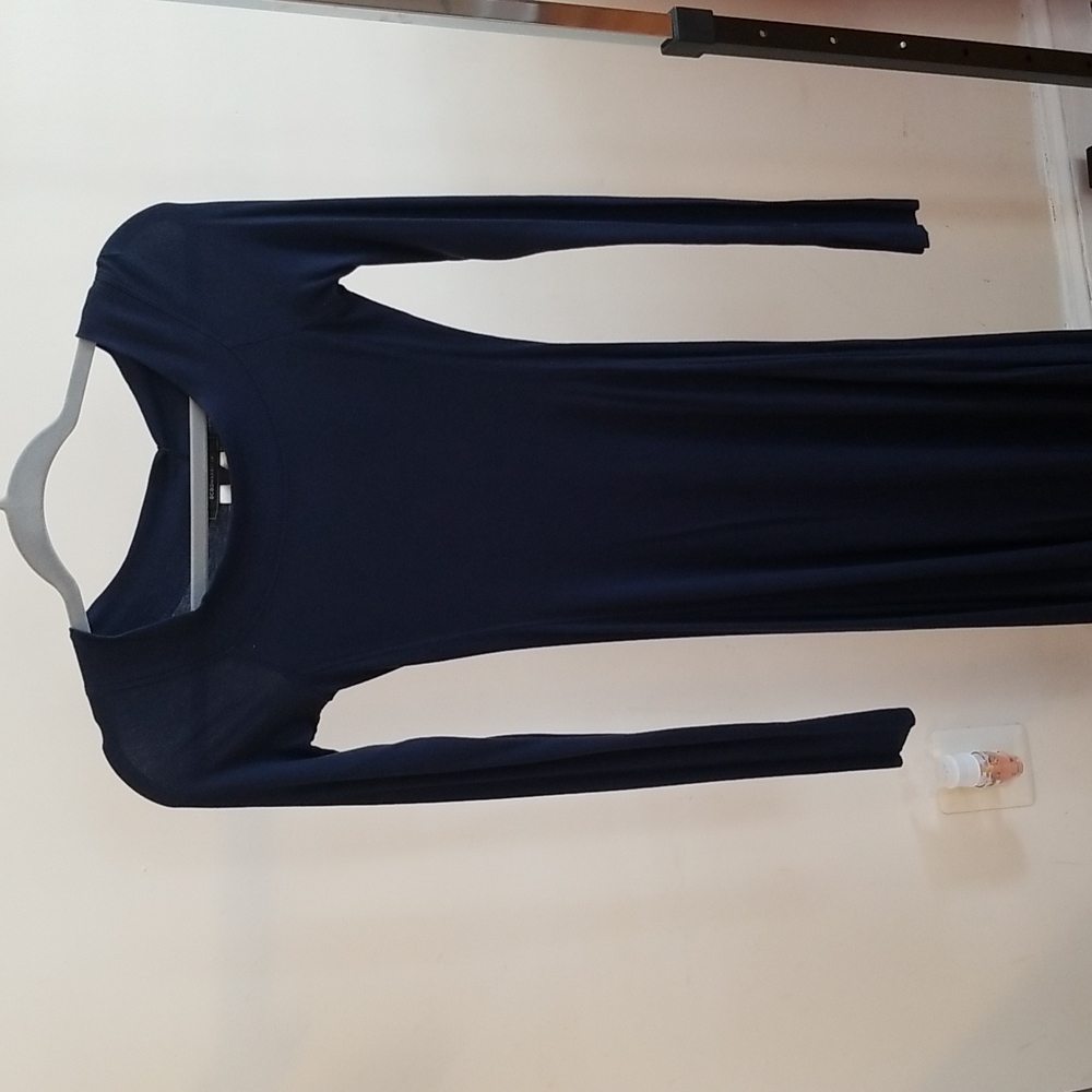BCBGMAXAZARIA LONG&SHORT DRESS FITTED XXS BLUE NEW